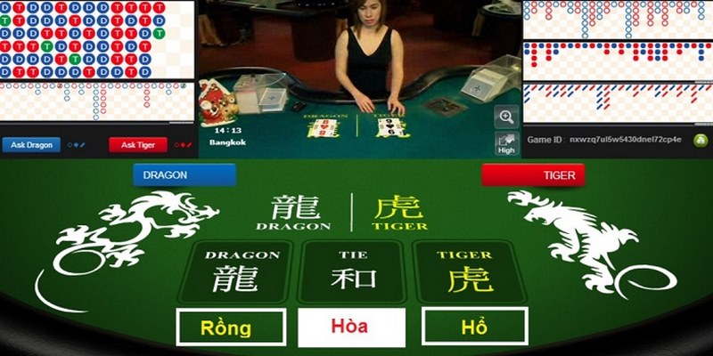 Cách chơi game rồng hổ về cơ bản vô cùng đơn giản 